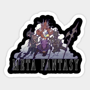 Dragoon Meta Fantasy Sticker